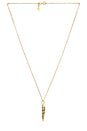 view 1 of 2 COLLAR COLGANTE ESPINA ORO in Gold