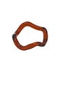 view 1 of 3 Onda Glass Bracelet in Amber