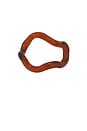 view 3 of 3 Onda Glass Bracelet in Amber