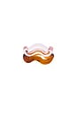 view 2 of 6 SET DE 2 ANILLOS ONDA in Ambar & Pink