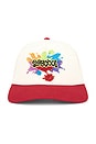 view 1 of 3 Staycool Gushers Splat Cap in Cream & Strawberry
