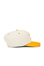 view 4 of 4 CASQUETTE X OLIPOP ORANGE CREAM in Cream & Orange