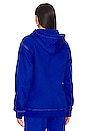 view 3 of 4 Puff Paint Hoodie in Royal