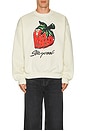 view 3 of 4 Scratch N Sniff Strawberry Sweatshirt in Cream