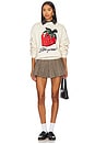 view 4 of 4 Scratch N Sniff Strawberry Sweatshirt in Cream