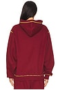 view 3 of 4 Star Hoodie in Maroon