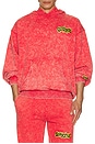 view 4 of 5 Staycool X Gushers Acid Wash Hoodie in Strawberry