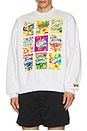 view 3 of 3 Staycool X Gushers Decades Sweatshirt in Heather Grey