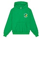 view 4 of 5 x OLIPOP Lemon Lime Hoodie in Green