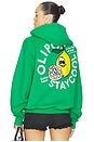 view 1 of 5 x OLIPOP Lemon Lime Hoodie in Green