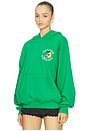 view 3 of 5 x OLIPOP Lemon Lime Hoodie in Green