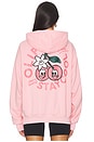 view 4 of 5 x OLIPOP Cherry Vanilla Hoodie in Pink