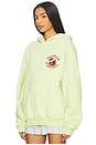 view 3 of 5 x OLIPOP Watermelon Lime Hoodie in Light Green