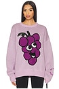 view 1 of 5 x OLIPOP Grape Sweater in Purple