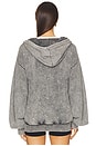 view 3 of 4 SWEAT À CAPUCHE in Charcoal Wash