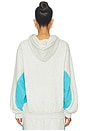 view 3 of 5 Turbo Hoodie in Gray & Blue