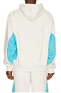view 2 of 5 Turbo Hoodie in Gray & Blue