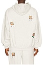 view 3 of 6 x Cinnamon Toast Crunch All Over Character Hoodie in Heather Grey