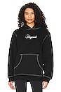 view 1 of 4 Script Hoodie in Black