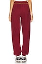 view 4 of 6 STAR スウェットパンツ in Maroon