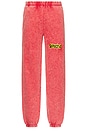 view 1 of 6 Staycool X Gushers Acid Wash Sweatpants in Strawberry