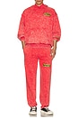 view 6 of 6 Staycool X Gushers Acid Wash Sweatpants in Strawberry