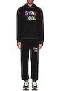 view 5 of 5 Puff Paint Sweatpants in Black