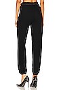 view 4 of 5 Puff Paint Sweatpants in Black