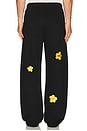 view 3 of 6 Sunflower Straight Sweatpants in Black