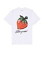 view 1 of 4 Scratch N Sniff Strawberry Tee in White