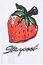 view 3 of 4 Scratch N Sniff Strawberry Tee in White