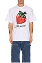 view 4 of 4 Scratch N Sniff Strawberry Tee in White
