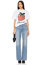 view 4 of 4 Scratch N Sniff Strawberry Tee in White