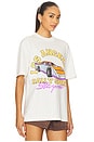 view 2 of 4 LA Rally Tee in Cream