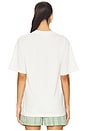 view 3 of 4 Miami Beach Racing Tee in Cream
