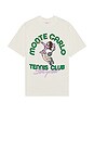 view 1 of 4 Monte Carlo Tennis Tee in Cream