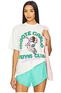 view 1 of 4 Monte Carlo Tennis Tee in Cream
