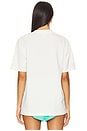 view 3 of 4 Monte Carlo Tennis Tee in Cream