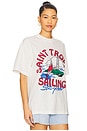 view 2 of 4 St. Tropez Sailing Tee in Cream