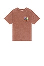 view 2 of 4 Ranch Pocket T-Shirt in Brown