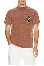view 3 of 4 Ranch Pocket T-Shirt in Brown
