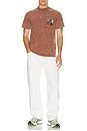 view 4 of 4 Ranch Pocket T-Shirt in Brown