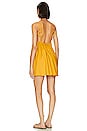 view 3 of 3 Bahama Mini Dress in Yellow Gold