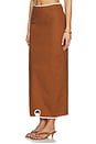 view 3 of 6 Zuma Skirt Set in Brown