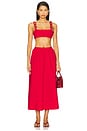 view 5 of 6 Charm Skirt in Cherry