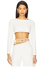 view 1 of 4 Sienna Top in Ivory