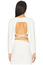 view 3 of 4 Sienna Top in Ivory