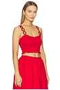 view 2 of 4 Solly Set Top in Red