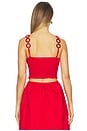view 3 of 4 Solly Set Top in Red
