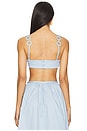 view 3 of 4 Bora Bora Top in Light Blue
